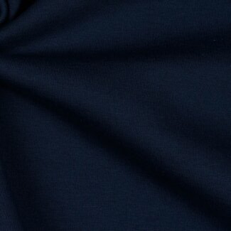 Sweaterstof - donker blauw