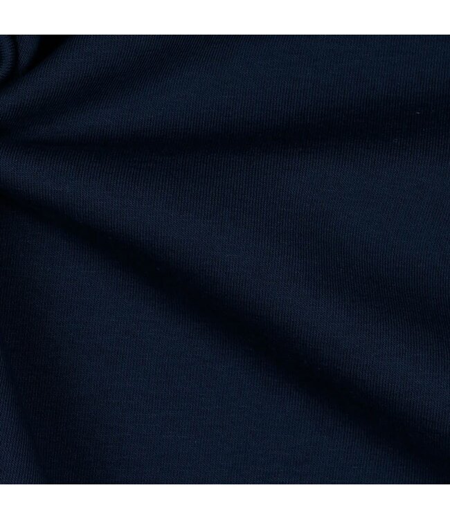 Sweaterstof - donker blauw