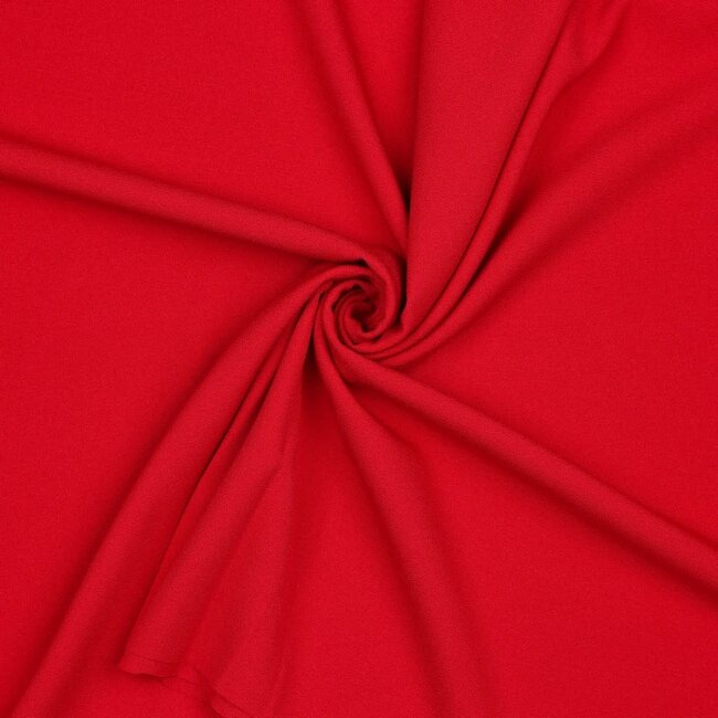 Crêpe marocain - rood