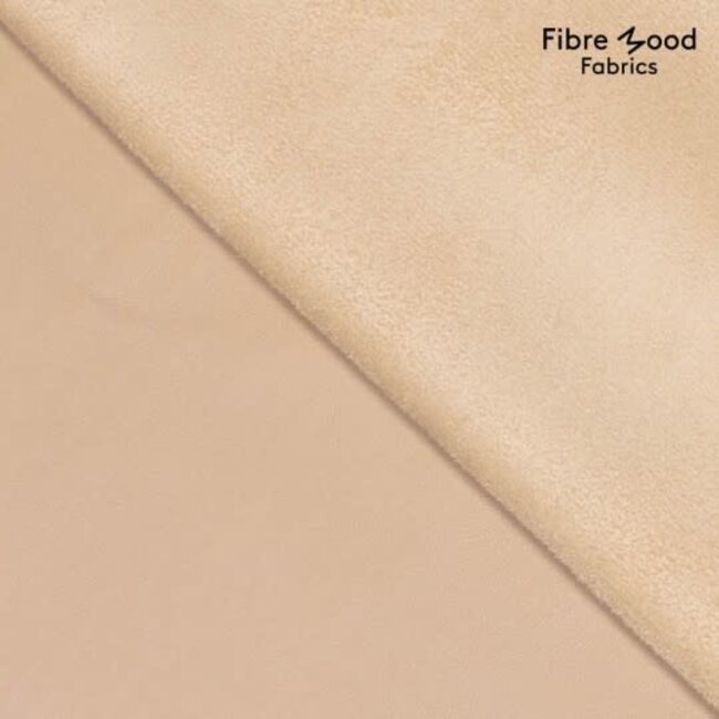 Leather with soft backside - beige