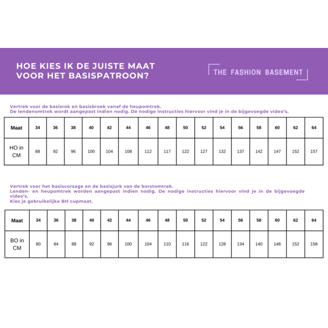 The Fashion Basement - Basisrok