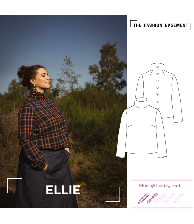 The Fashion Basement - Modelpatroon Ellie blouse