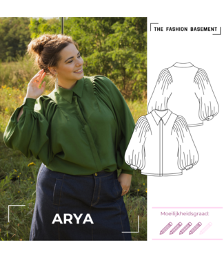 the fashion basement The Fashion Basement - Modelpatroon Arya blouse