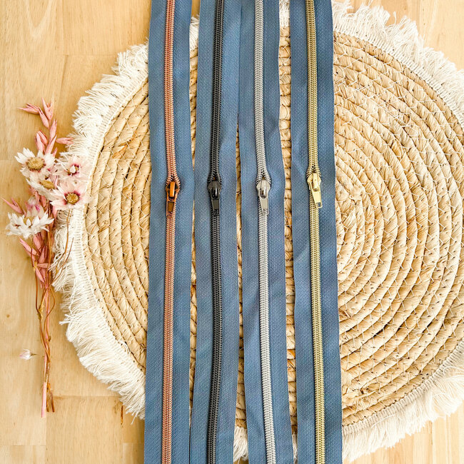 Rits 1M + 3 runners Pastelblauw