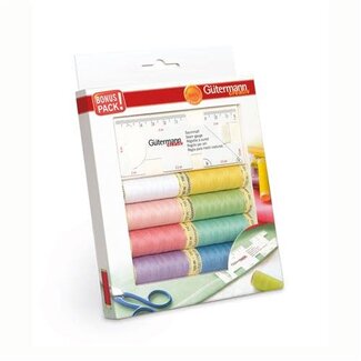 Gütermann Naaigarenset Gütermann 8 kleuren + zoommeter - 100m