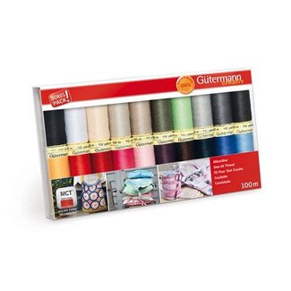 Gütermann Naaigarenset Gütermann 20 kleuren - 100m