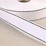 Tassenband wit/zwart