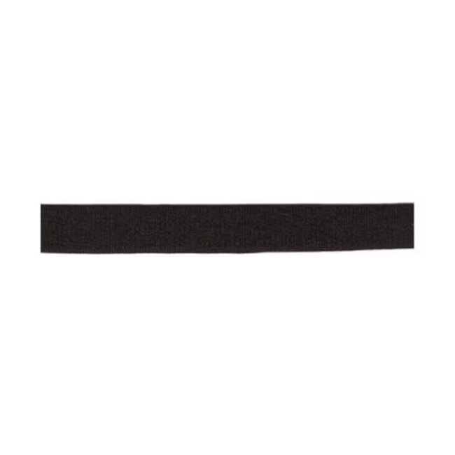 Schouderband elastiek 10 mm  - zwart