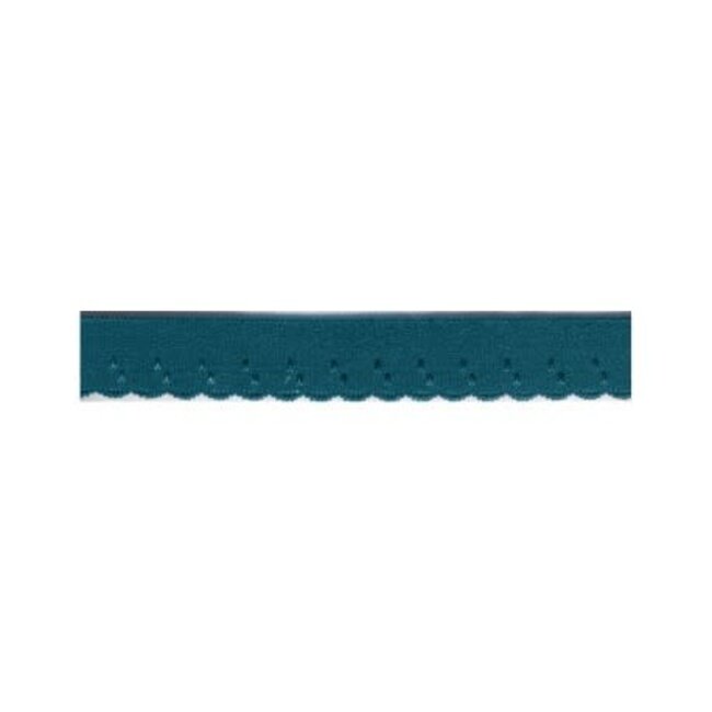 Lingerie elastiek 10 mm - petrol