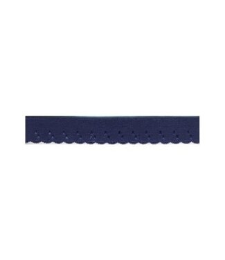 Lingerie elastiek 10 mm - blauw