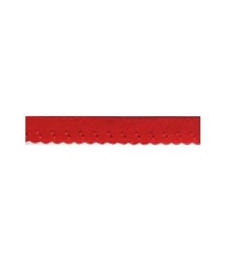 Lingerie elastiek 10 mm - rood