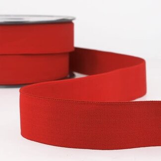 Zachte sierelastiek 30 mm - rood