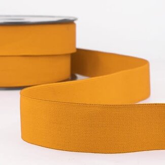 Zachte sierelastiek 30 mm - oker