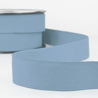 Zachte sierelastiek 30 mm - licht blauw