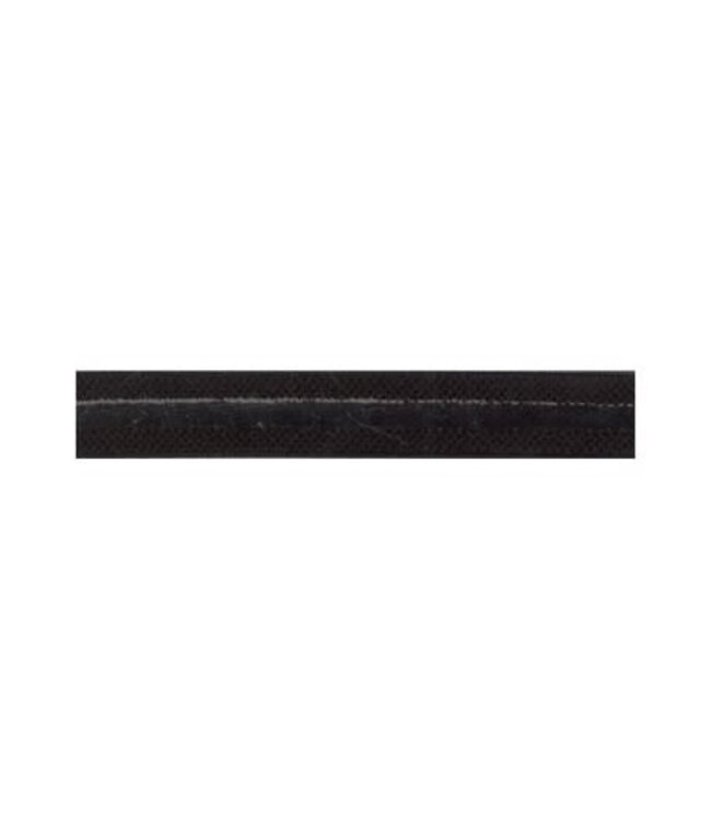 Anti slip elastiek 13 mm - zwart