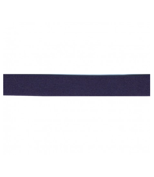Schouderband elastiek 15mm - donkerblauw