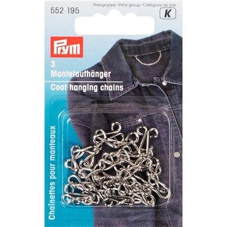 Prym Mantelhanger zilver 3 stuks