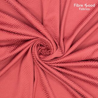 Fibremood Jacquard animal print - red