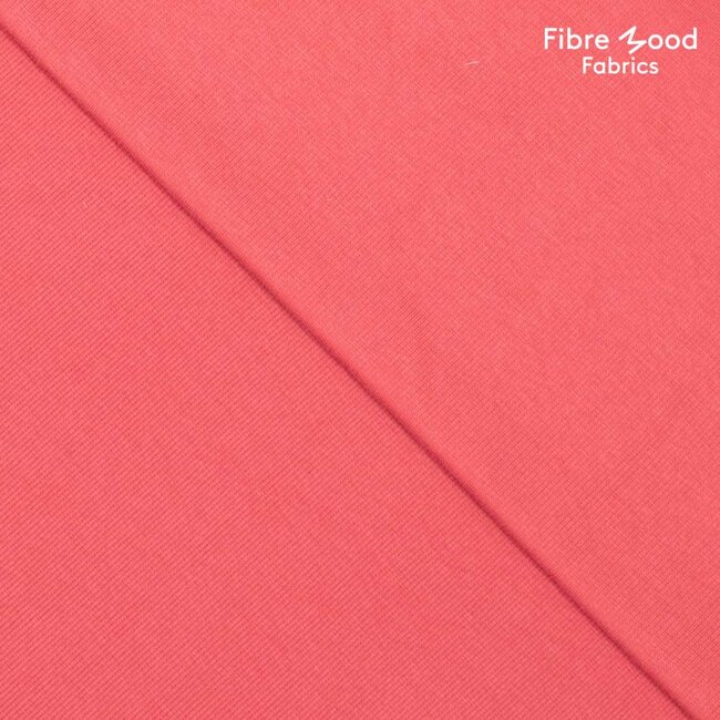 Boordstof fibremood - licht rood