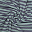 Knit stripes - green/blue