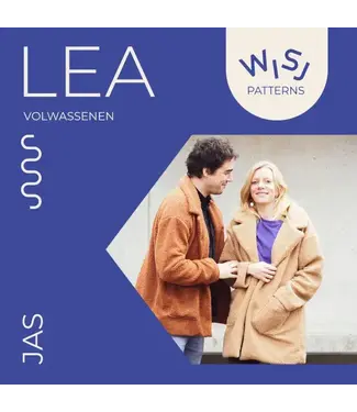 Wisj Wisj - lea mantel volwassenen