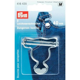 Prym Tuinbroekgesp - zilver 40mm