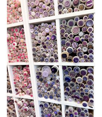 Knopen paarse/lila tinten