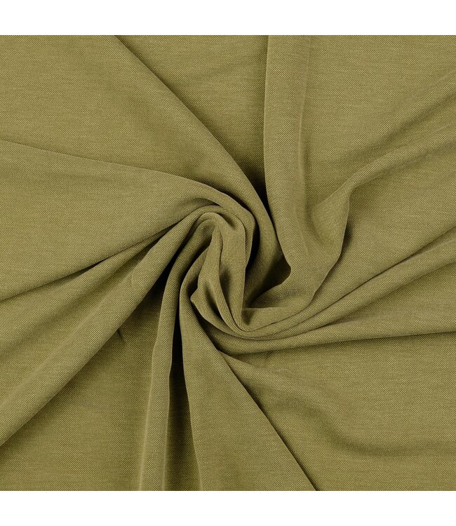 Viscose tencel finish - kaki