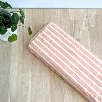 Hilco Orange stripe - tricot