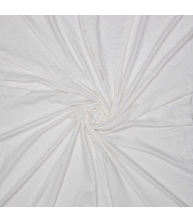 Bamboo twill bedsheet - wit