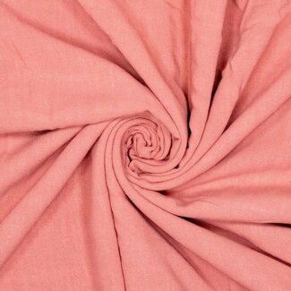 linnenviscose jacquard - copperleaf