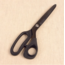 Black titanium schaar (knipt stof én papier)