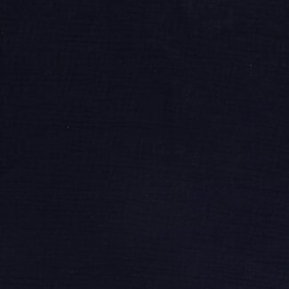 Double gauze - navy