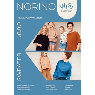 Wisj Wisj - norino sweater (kids & volwassen)
