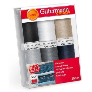 Gütermann Gütermann allesnaaigarenset 6x250m