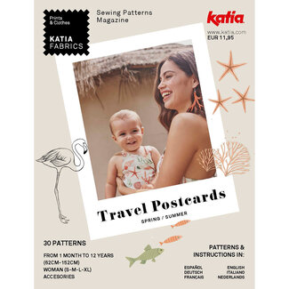 Katia Fabrics Magazine Travel Postcards - Katia