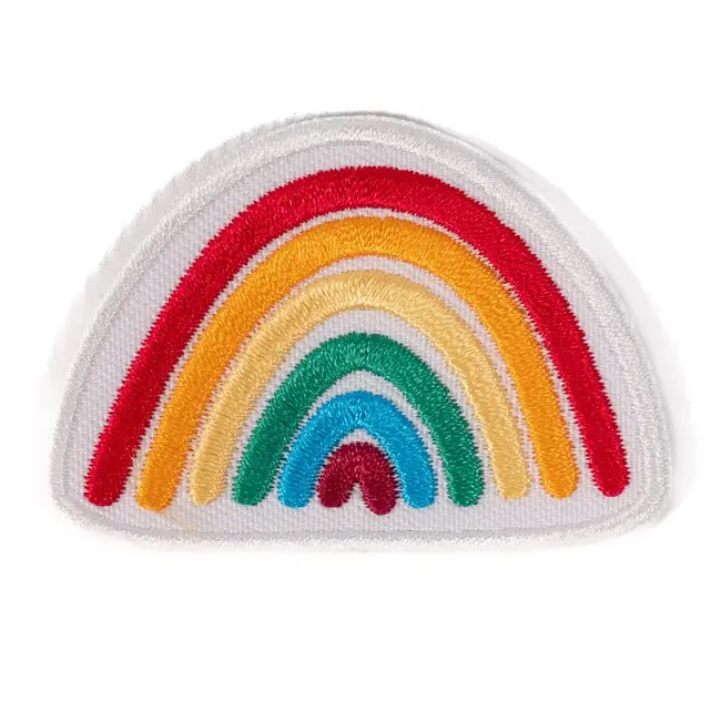 Iron on patch - rainbow