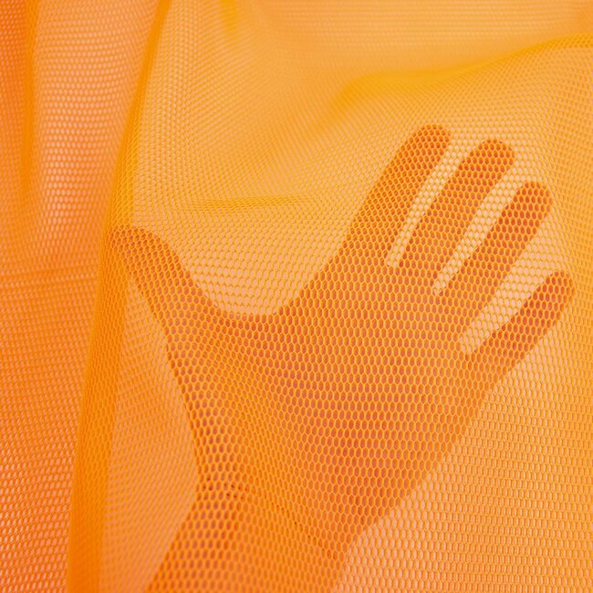 Mesh - neon oranje