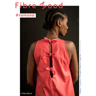 Fibremood Ramona - denim look red