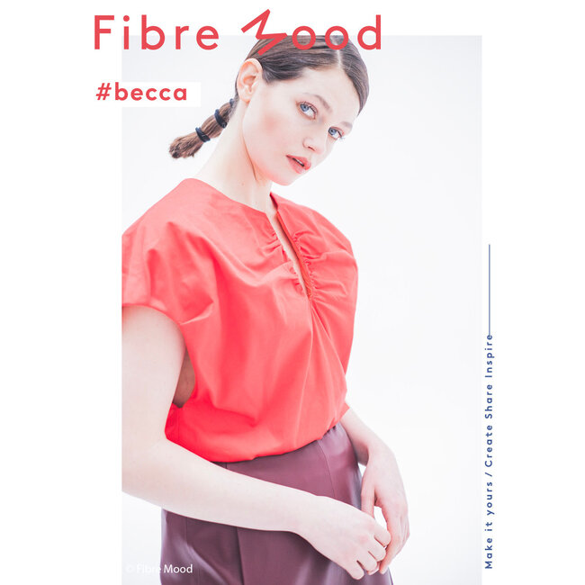 Ramona - denim look red