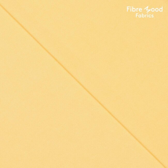 Stone washed poplin - custard