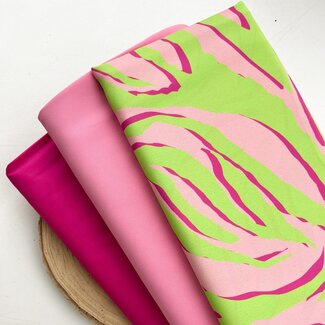 Poplin stretch - fuchsia