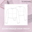 The Fashion Basement - Basiscorsage voor tricot