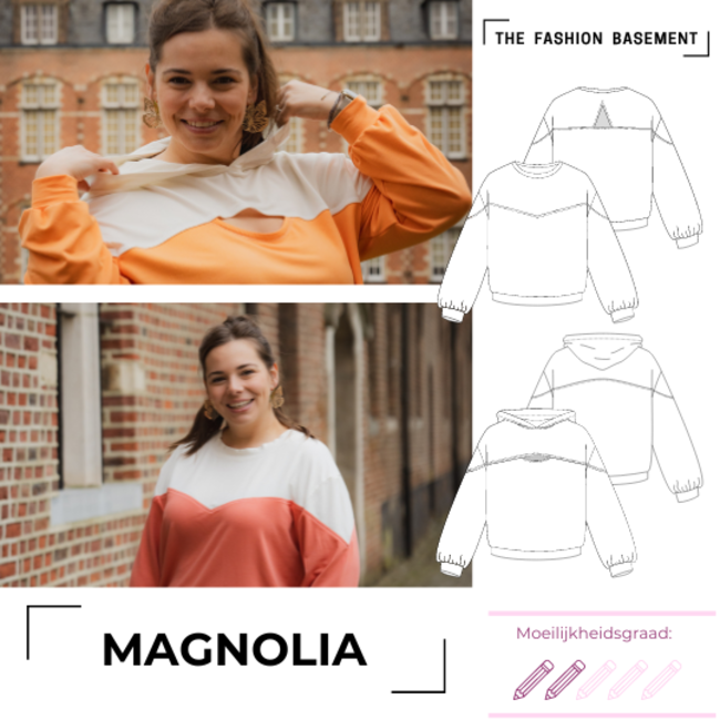 The Fashion Basement - Modelpatroon Magnolia trui