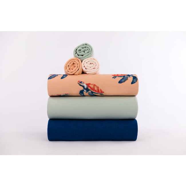 SYAS28 Licht mistig groen - french terry