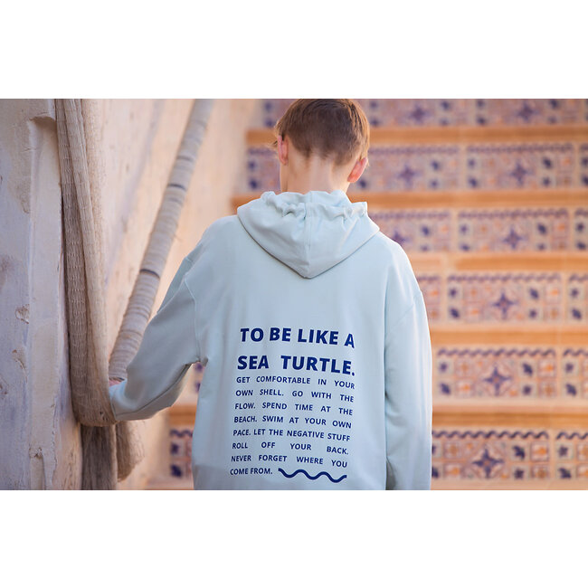 SYAS28 Licht mistig groen - french terry