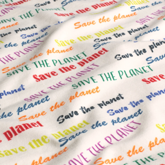 Save the planet - french terry