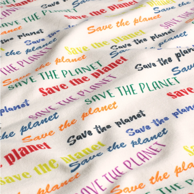 Save the planet - french terry