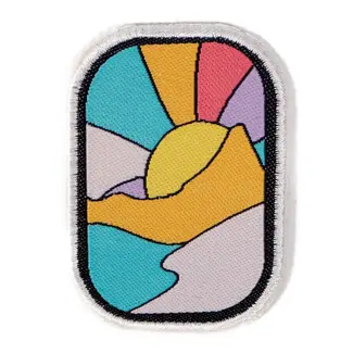 Iron on patch - explore