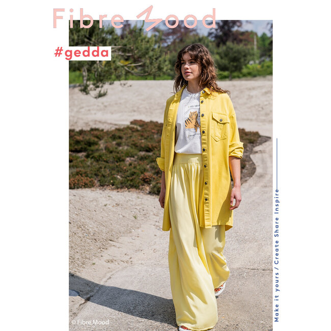 Gedda lyocell - light yellow